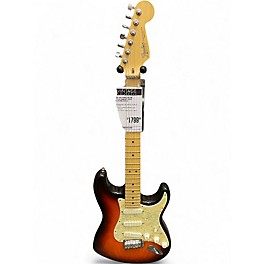 Vintage 1994 Fender Deluxe Strat Plus Sunburst Solid Body Electric Guitar