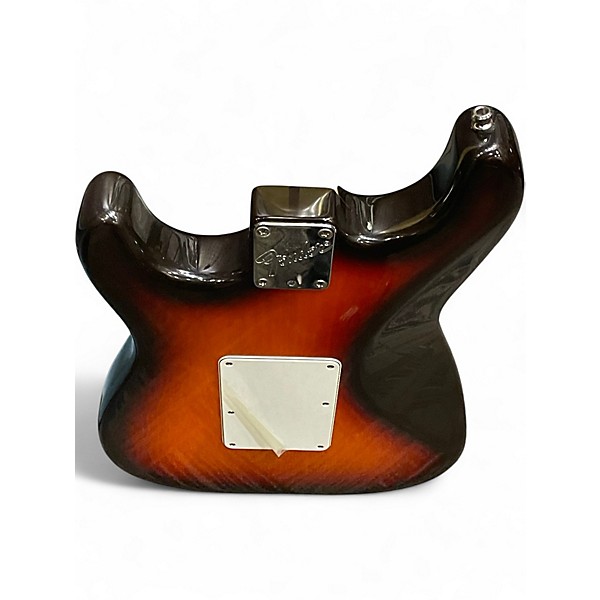 Vintage 1994 Fender Deluxe Strat Plus Sunburst Solid Body Electric Guitar