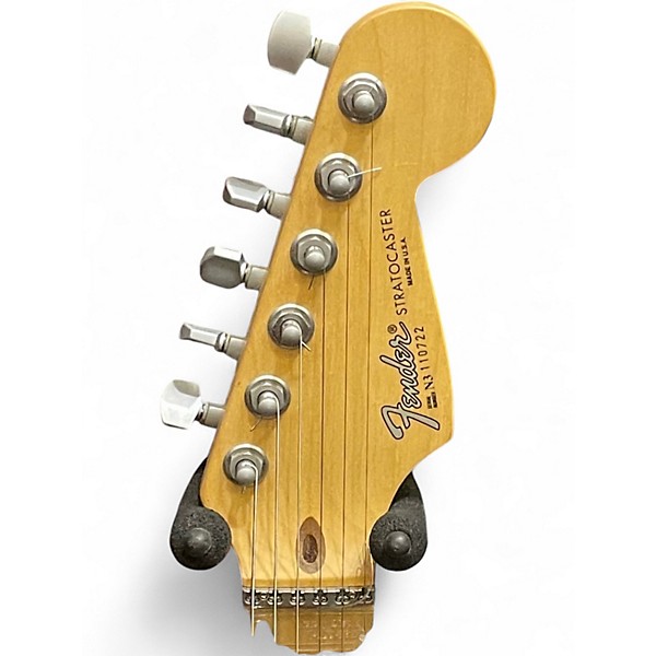 Vintage 1994 Fender Deluxe Strat Plus Sunburst Solid Body Electric Guitar