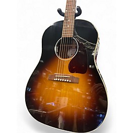 Used 2024 Gibson J45 Standard 3 Tone Sunburst Acoustic Electric Guitar