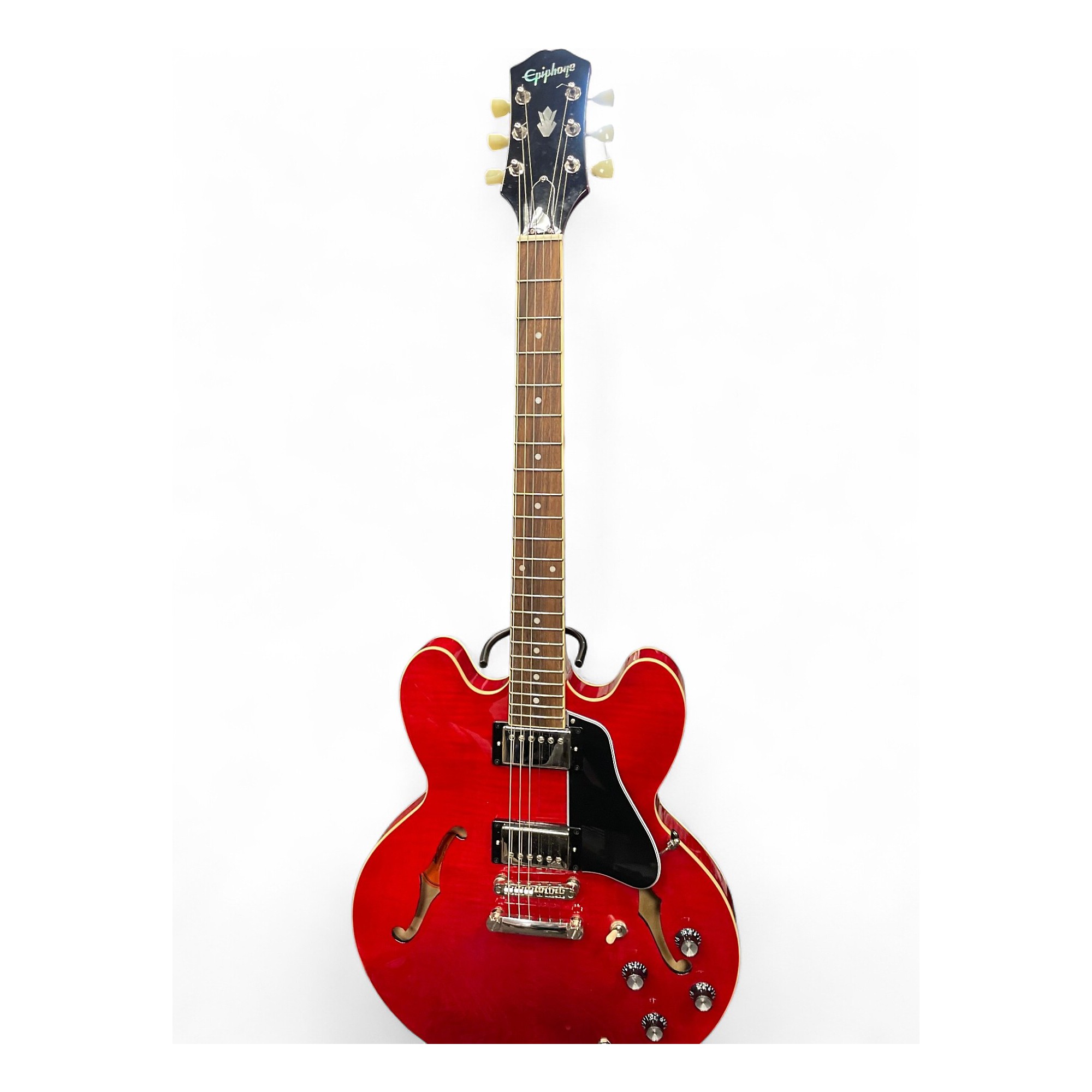 ギター Epiphone ES-335 IG CH Epiphone ES-335 IG Semi-Hollow Cherry – Matt's Guitars