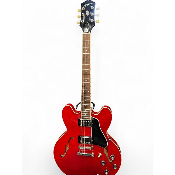 Used Epiphone ES-335 IG Cherry Flame Hollow Body Electric