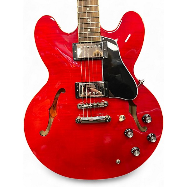 Used Epiphone ES-335 IG Cherry Flame Hollow Body Electric