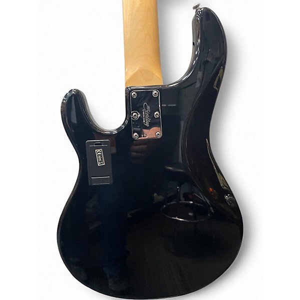 Used Sterling by Music Man Stingray 5 Black Electric Bass Guitar