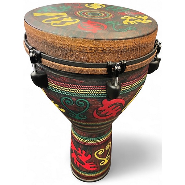 Used Remo DJEMBE ADINKRA Djembe
