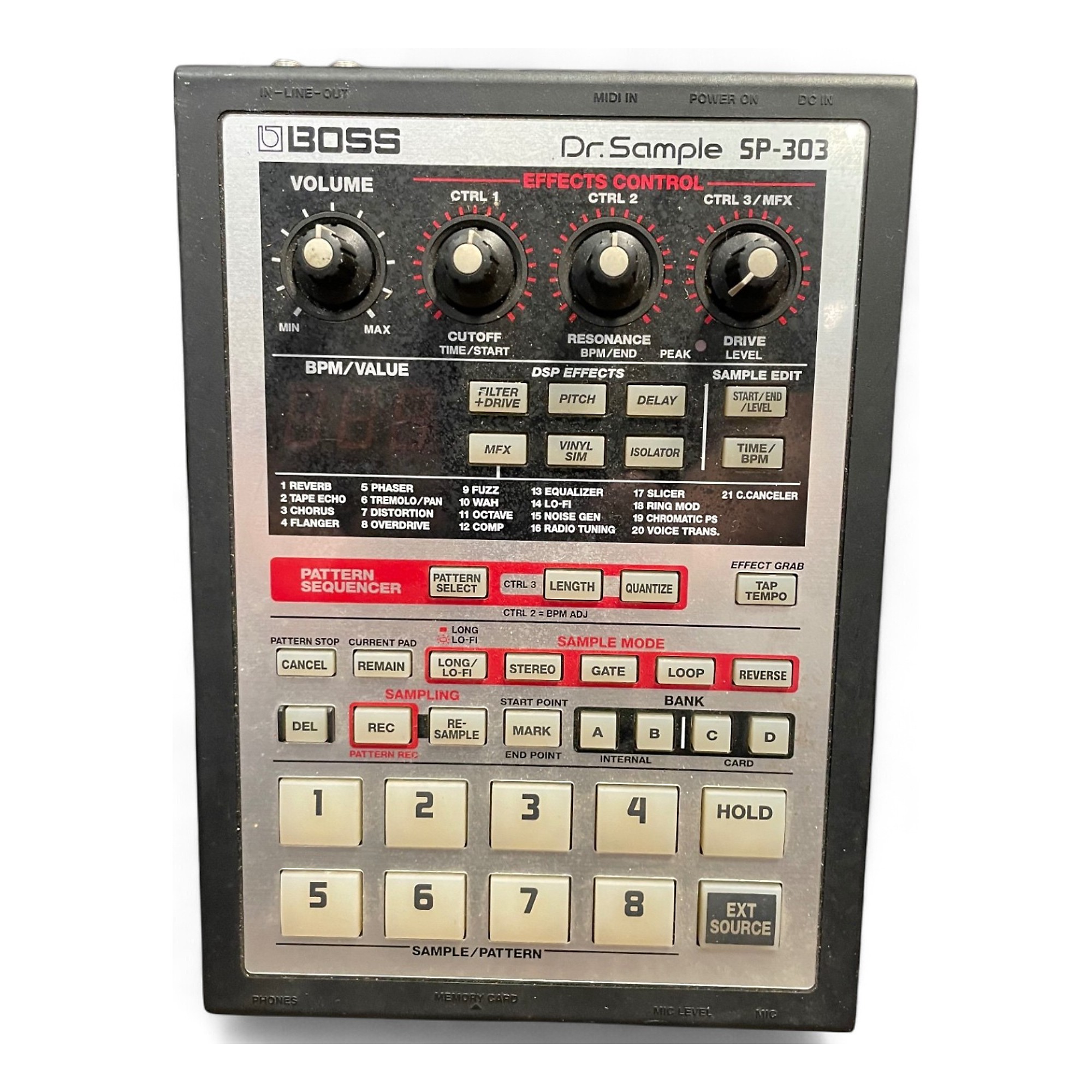 DJ機材 BOSS SP303 Boss SP-303 Dr. Sample Portable Sampler Potentiometer | eBay
