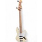 Used Squier Affinity Jazz Bass V 5 String White Electric Bass Guitar thumbnail