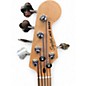 Used Squier Affinity Jazz Bass V 5 String White Electric Bass Guitar