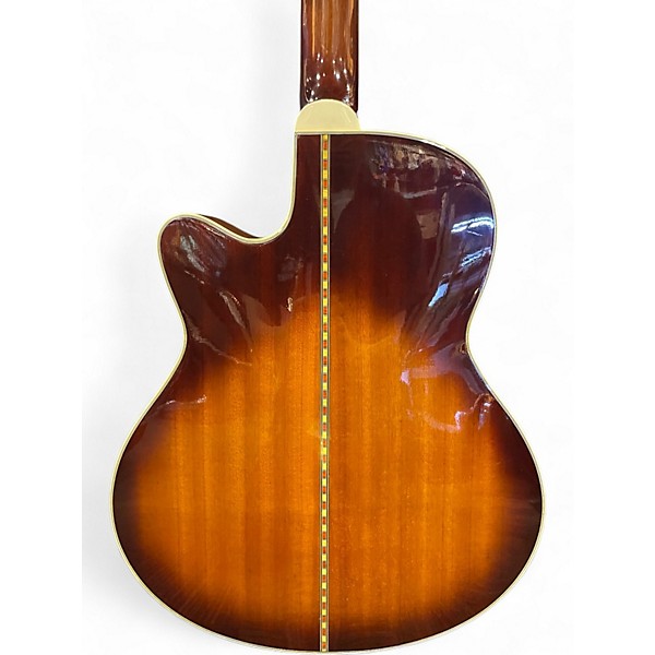 Used Stellar hollow body single cut Tobacco Burst Hollow Body Electric Guitar
