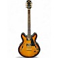 Used Stellar 335 style Tobacco Burst Hollow Body Electric Guitar thumbnail