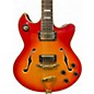 Used Stellar hollow body 3 Color Sunburst Hollow Body Electric Guitar