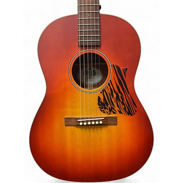 Used Iris og satin sunburst Acoustic Electric Guitar