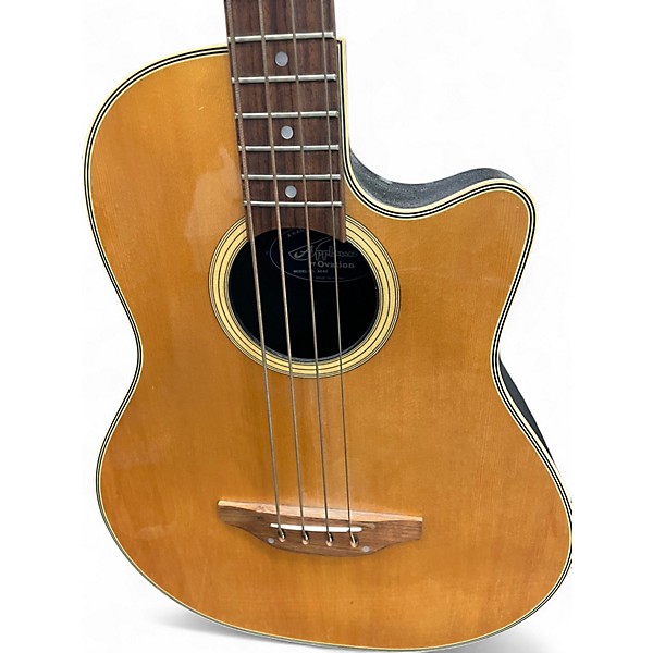 Used Applause AE40 Natural Acoustic Bass Guitar