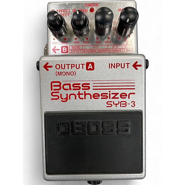 Used BOSS SYB3 Bass Synth Bass Effect Pedal | Guitar Center