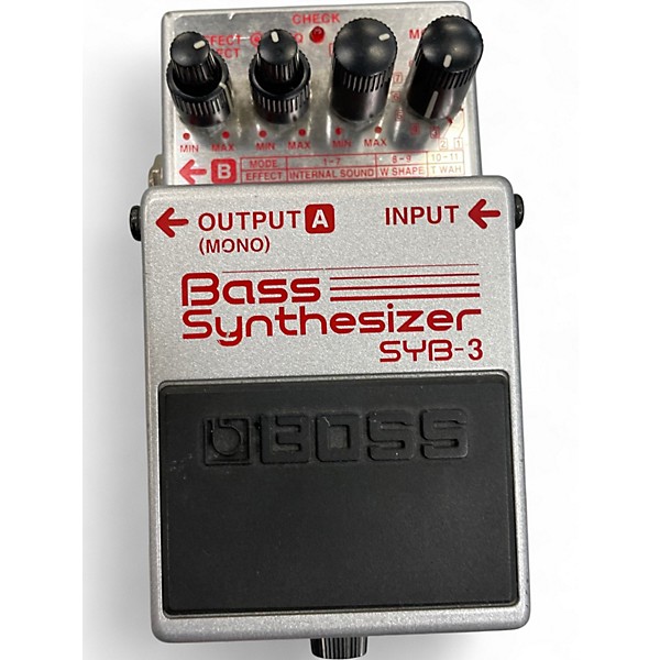 Used BOSS SYB3 Bass Synth Bass Effect Pedal | Guitar Center