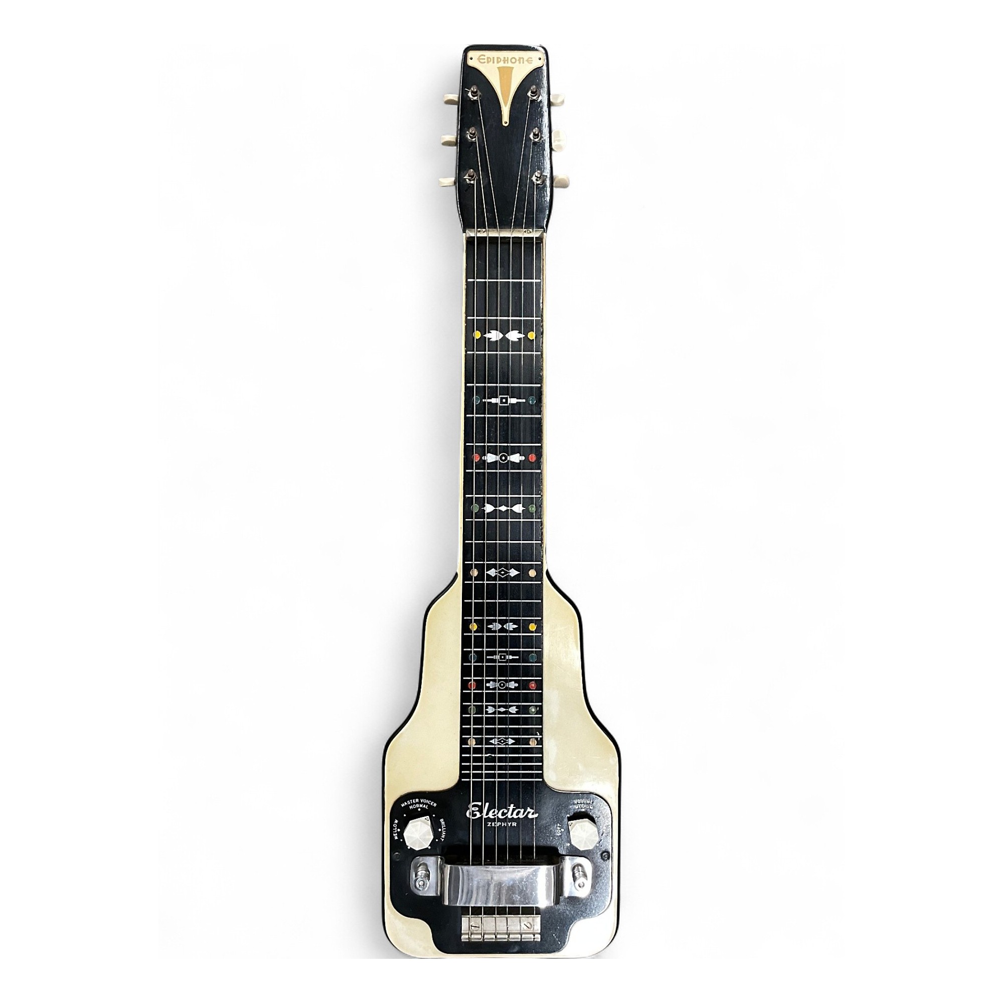 Vintage 1930s Epiphone ELECTAR ZEPHYR BLACK WITH WHITE TOP