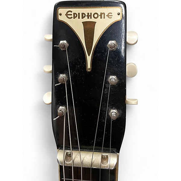 Vintage 1930s Epiphone ELECTAR ZEPHYR  BLACK WITH WHITE TOP Lap Steel