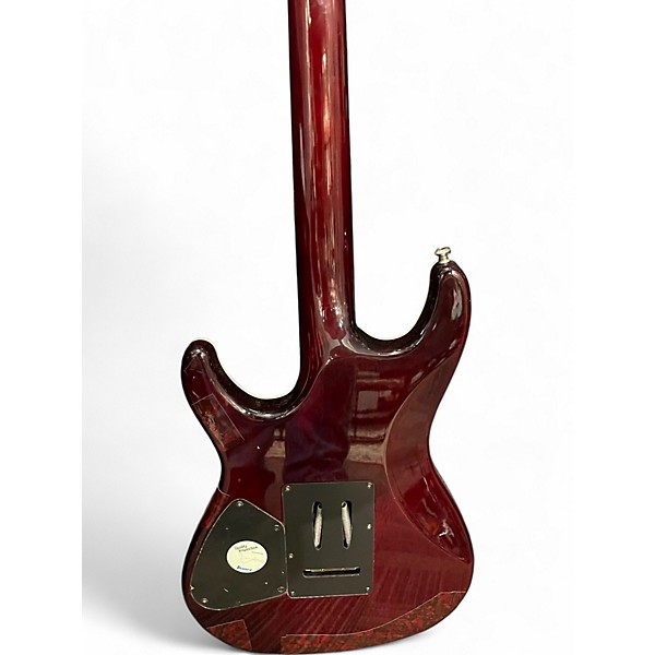 Used 2006 Ibanez SAS36FM Trans Crimson Red Solid Body Electric Guitar