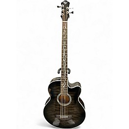 Used Michael Kelly MKD5SSBSFR Trans Black Acoustic Bass Guitar