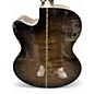 Used Michael Kelly MKD5SSBSFR Trans Black Acoustic Bass Guitar