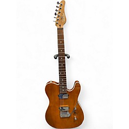 Used Schecter Guitar Research Diamond Series PT Brown Solid Body Electric Guitar