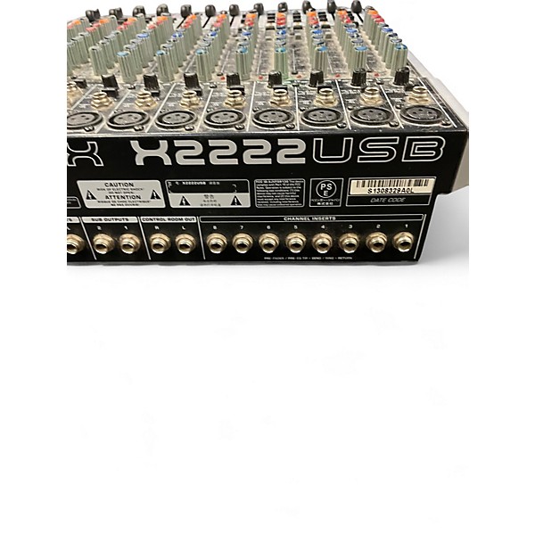 Used Behringer Xenyx X2222USB Unpowered Mixer