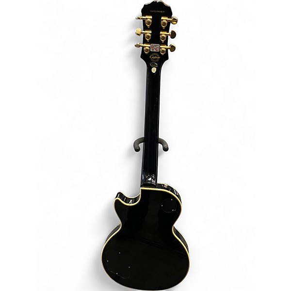 Used Epiphone Les Paul Custom Pro Black Solid Body Electric Guitar