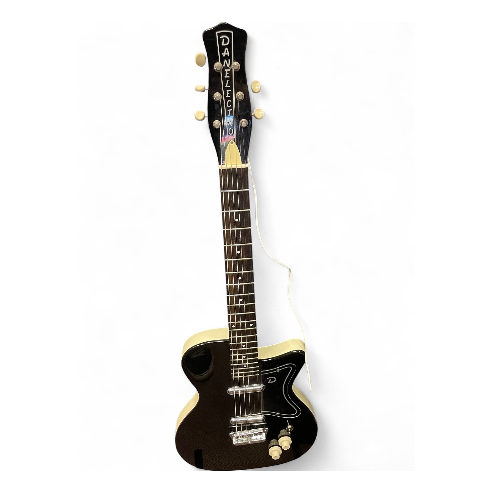 DANELECTORO 56-U2 BLACK ダンエレクトロ　レフティーモデル Amazon.com: Danelectro '56 U2 Electric Guitar - Black