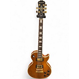 Used Epiphone LES PAUL CUSTOM PRO KOA Natural Solid Body Electric Guitar