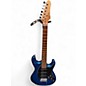 Used Grote S-Style Metallic Blue Solid Body Electric Guitar thumbnail