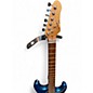 Used Grote S-Style Metallic Blue Solid Body Electric Guitar