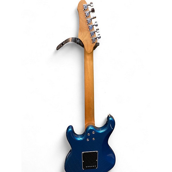 Used Grote S-Style Metallic Blue Solid Body Electric Guitar