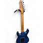 Used Grote S-Style Metallic Blue Solid Body Electric Guitar