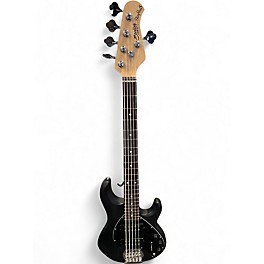 Used Sterling by Music Man STING RAY 5 Black Electric Bass Guitar