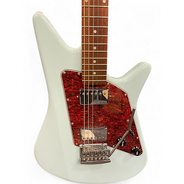 Used Sterling by Music Man Albert Lee AL40P Daphne Blue Solid Body Electric Guitar