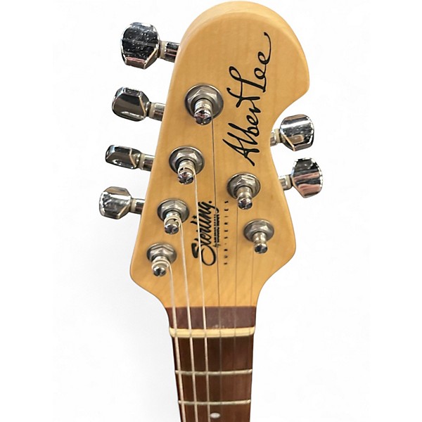 Used Sterling by Music Man Albert Lee AL40P Daphne Blue Solid Body Electric Guitar