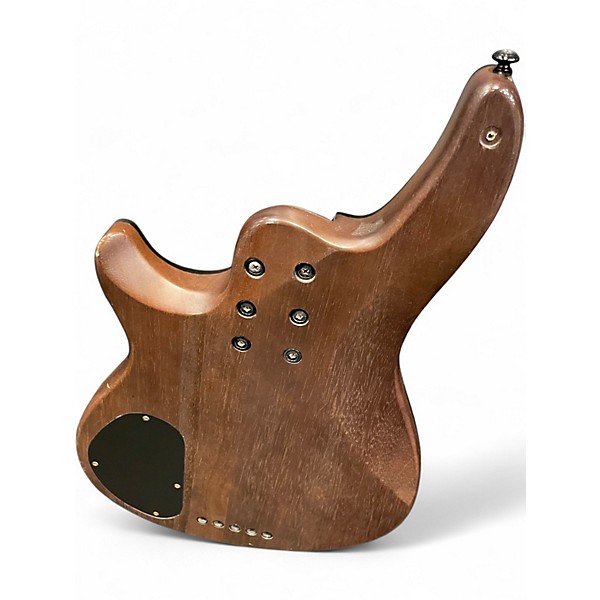 Used Schecter Guitar Research omen elite bass Crimson Red Trans Electric Bass Guitar