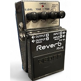 Used BOSS RV6 Digital Reverb Effect Pedal