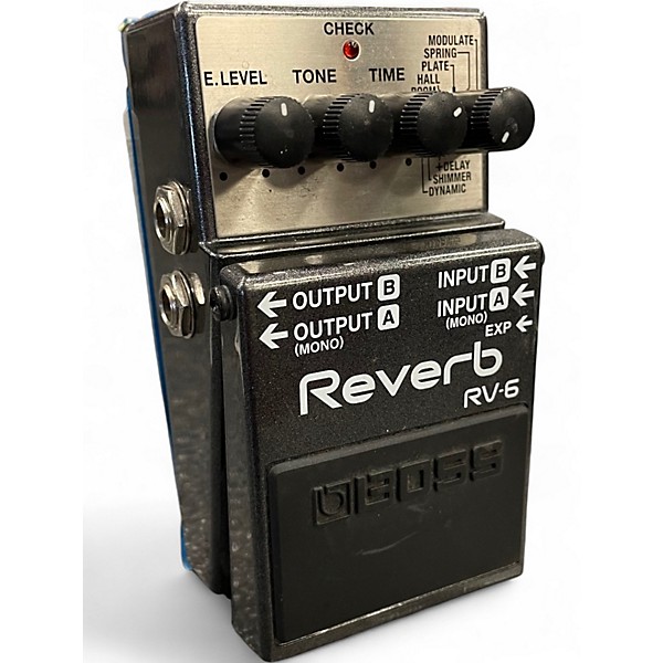 Used BOSS RV6 Digital Reverb Effect Pedal