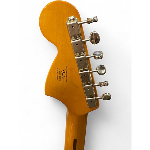 Used Squier Classic Vibe Stratocaster Black Solid Body Electric Guitar