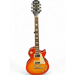 Used Epiphone Les Paul Standard Cherry Sunburst Solid Body Electric Guitar