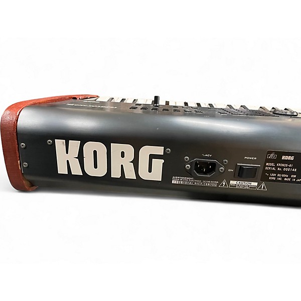 Used KORG Kronos X61 61 Key Keyboard Workstation