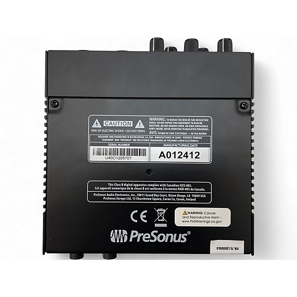 Used PreSonus Audiobox 96 Studio