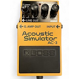 Used BOSS AC3 Acoustic Simulator Effect Pedal