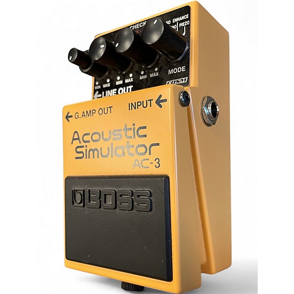 Used BOSS AC3 Acoustic Simulator Effect Pedal