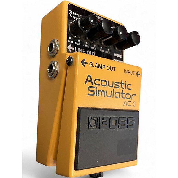 Used BOSS AC3 Acoustic Simulator Effect Pedal