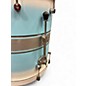 Used Risen Drums 3 Piece Custom Shell Pack Blue and Silver Drum Kit