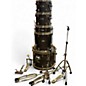 Used Mapex 5 Piece QR Voyager Sparkle Onyx Drum Kit thumbnail