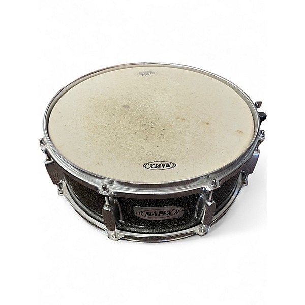 Used Mapex 5 Piece QR Voyager Sparkle Onyx Drum Kit