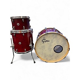 Used Gretsch Drums 3 Piece Brooklyn Series Satin Cherry Stain Drum Kit